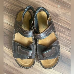 NOAT leather sandals mens size 10